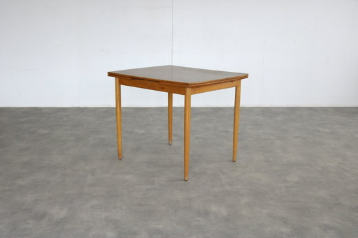 vintage eettafel | tafel | verlengbaar | Zweeds