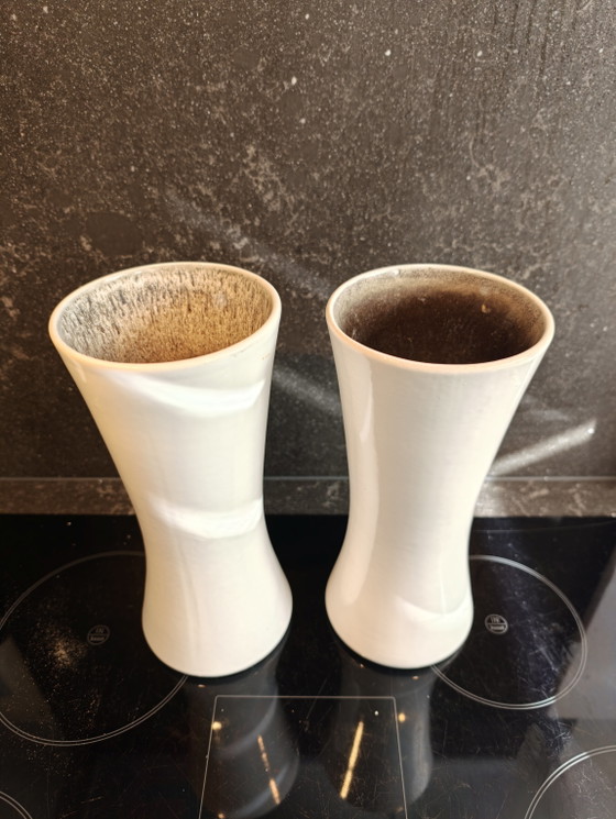 Vintage Diabolo Vase Stein Keramik 60s – stein keramiek, Ceramic (photo 5 of 6)