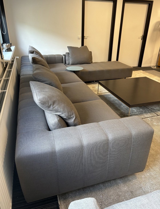Image 1 of Minotti Freeman modulaire hoekbank stof cat. G lp € 35.000,- 