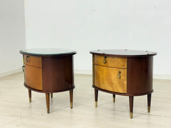 Image 1 of 2x Mid-Century Nachttisch / Skandinavischen Design / Nachttisch / Nachtschrank