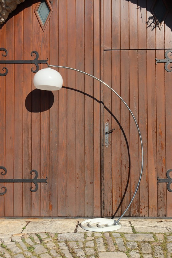 Image 1 of Grote vintage vloerlamp jaren 70