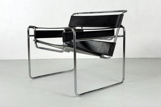 Image 1 of Ein Paar Wassily-Sessel von Marcel Breuer für Gavina - 1960er Jahre