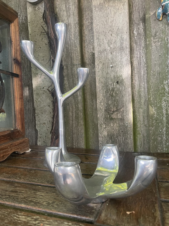 Image 1 of Scandinacian Design Candlestick