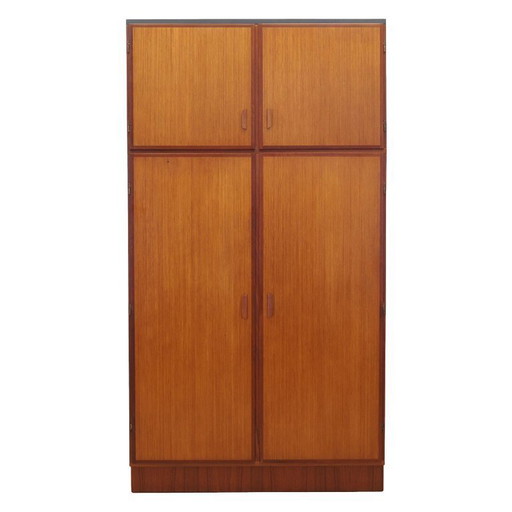 Armadio in teak, design danese, anni '70, Produttore: Omann Jun
