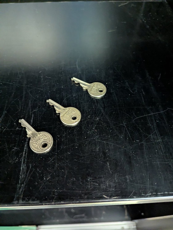 Image 1 of Meuble de bureau de Barro Malines/Malines, en métal, style milieu du XXe siècle, vers 1960