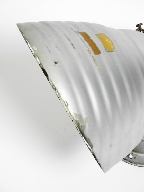 Image 1 of Lampada da parete o da soffitto degli anni '30 di Adolf Meyer per Zeiss Ikon con paralume regolabile in vetro specchiato