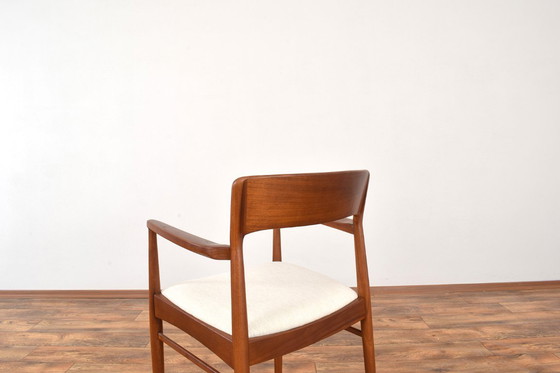 Image 1 of Deense teakhouten eetkamerstoelen van Henning Kjærnulf voor Korup Stolefabrik, jaren 60, set van 2