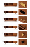 Credenza T-S18P anta scorrevole 240