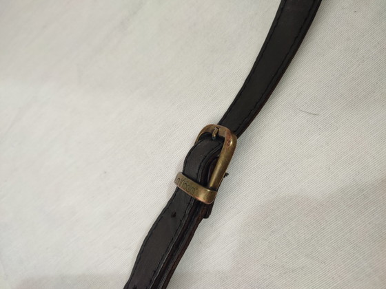 La Moda Shoulder Bag Black Leather Made In Italy Timeless Beautiful (photo 15 of 15)