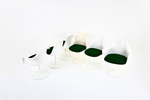 Tulip Dining Chairs by Eero Saarinen for Knoll International, 1970s, Set of 6
