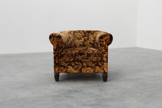 Image 1 of French Art Deco Fauteuil with original Upholstery, 1920s