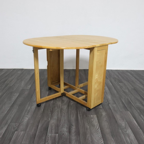 Image 1 of Set Tavolo E Sedie Richiudibile Design Scandinavo Anni 80 Modernariato