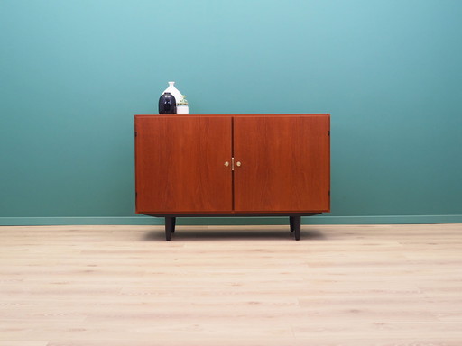 Teak kabinet, Deens ontwerp, 1970S, Productie: Denemarken