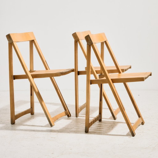 Sedia MK10148 in faggio disegnata da Aldo Jacober per Alberto Bazzani – klapstoelen, Wood