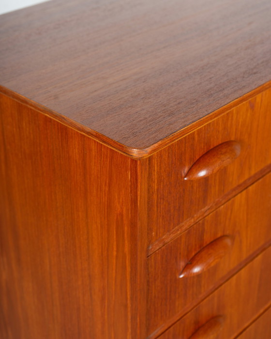 Image 1 of Danish Chest Of Drawers Made Of Teak, 6 Drawers