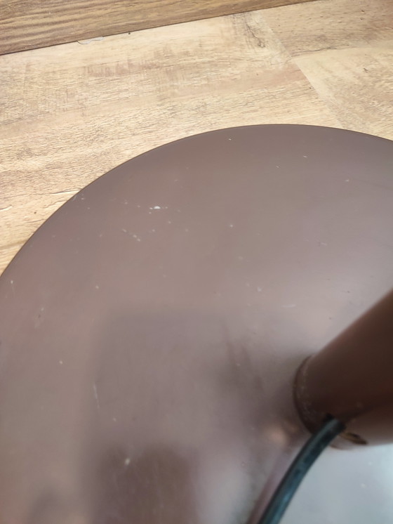 Image 1 of Lampadaire Artifort à double arche marron vintage