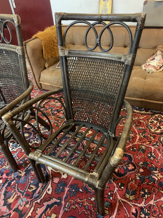 Image 1 of 2 fauteuils en rotin Manou