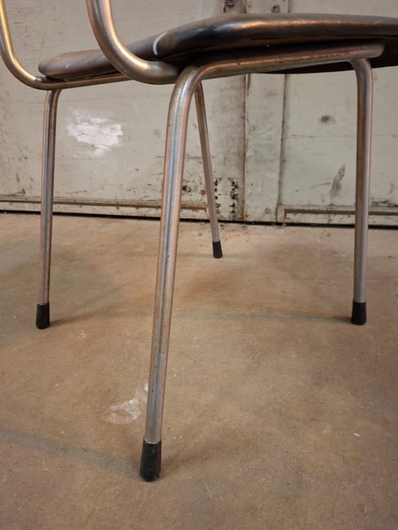 Image 1 of Vintage Gispen chair 1231 1960s black