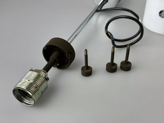 Image 1 of Lampada da soffitto XL anni &#39;60 e &#39;70, lampada a sfera Glashütte Limburg Germania Glass Design