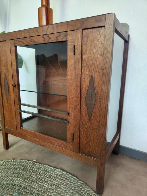 Amsterdam school display case