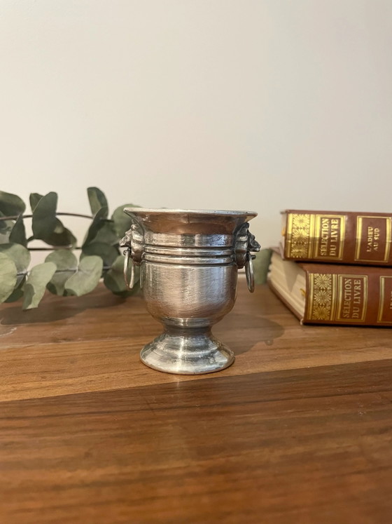 Copa de metal plateado 3S con contraste – Accesorios de cocina (photo 2 of 3)