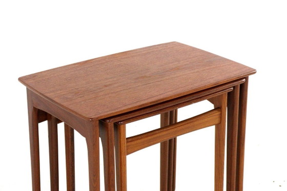 Svend Åge Madsen Nesting Tables Vintage Deens Teak – Svend Age Madsen, Bijzettafels, Wood (photo 7 of 22)