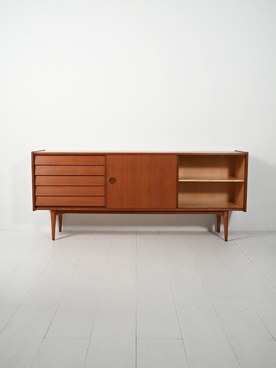 Image 1 of 1960s German teak sideboard