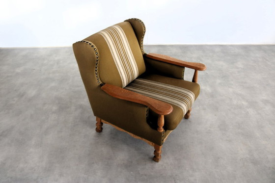 Image 1 of 2x Deense-Sessel im brutalistischen Stil