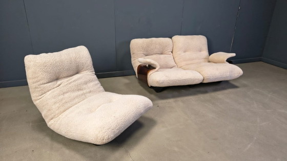 Image 1 of Ensemble canapé Marsala de Michel Ducaroy pour Ligne Roset, années 1970