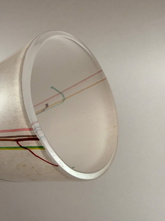 Image 1 of Vintage Kosta Boda 'Rainbow' Vase by Bertil Vallien – Artist Collection