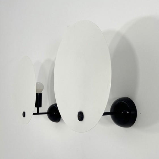 Image 1 of Pair of Monet Wall Lamps by Vico Magistretti for Oluce, 1980s