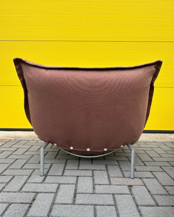 Ligne Roset Calin set lounge poltrona due posti pouf anni '90 – Divani modulari, Tessile (photo 18 of 18)