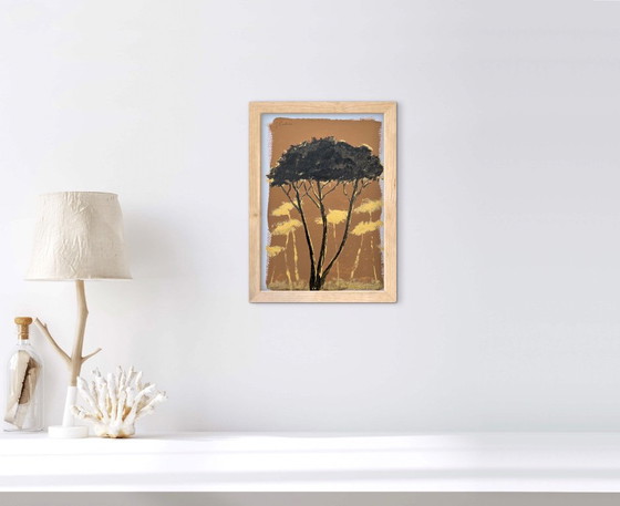 Acrylic and ink on framed A4 paper – Paintings & Drawings (photo 7 of 10)