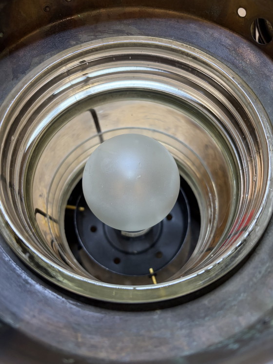 Lampada da nave antica/vintage (Ankerlicht) – Lampade a sospensione, Ottone (photo 8 of 11)