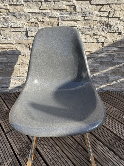 Eames Herman Miller Rocking Chair US 60s No Vitra – draaistoelen, Fiberglass (photo 2 of 13)