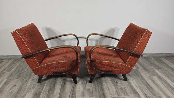 Image 1 of Satz Vintage-Sessel von Jindrich Halabala