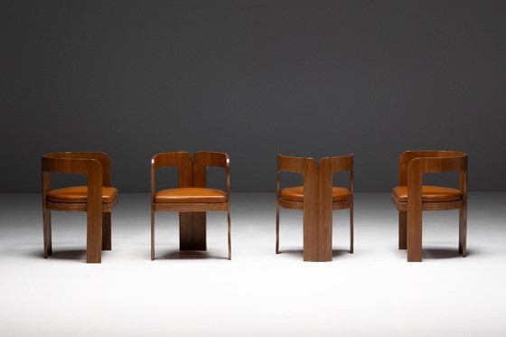 Image 1 of Esszimmerstühle von Marzio Cecchi, Italien, 1970er Jahre