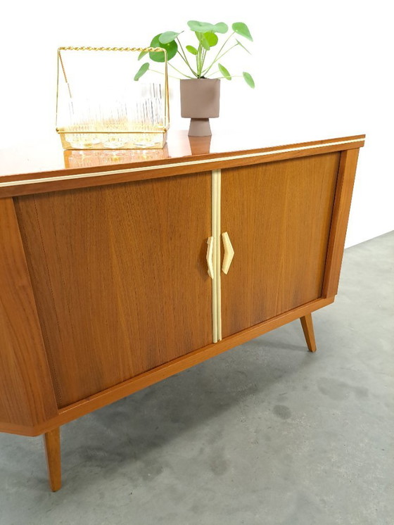 Image 1 of Mobile bar girevole di metà secolo, mobile bar