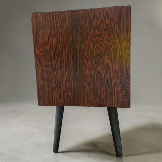 Image 1 of Mid Century Modern Danish style rosewood effect retro sideboard with drawers, 1960s