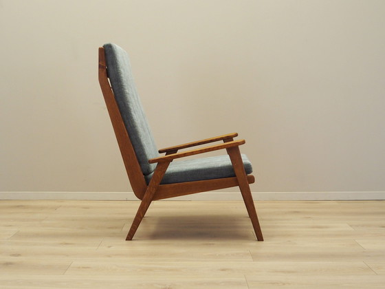 Image 1 of Sessel aus Eichenholz, dänisches Design, 1970er Jahre, Produktion: Dänemark