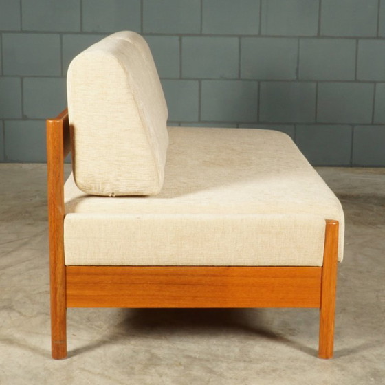 Image 1 of Ensemble de bancs pliants danois – Den Blaa Fabrik – 1960