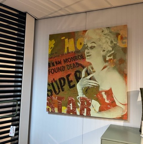 Image 1 of Décoration murale Cobra Art Marilyn