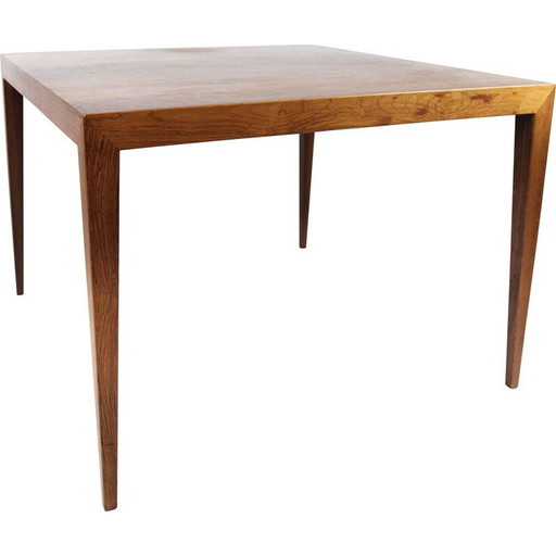 Tavolino da caffè vintage in palissandro di Severin Hansen per Haslev Furniture, 1960
