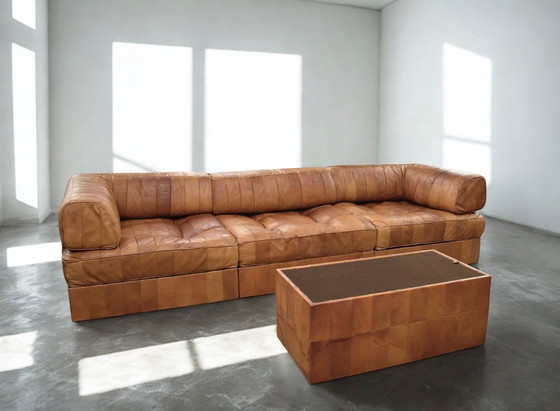 Image 1 of De Sede DS 88 Exclusive 1975 Modular Patchwork Landscape Sofa