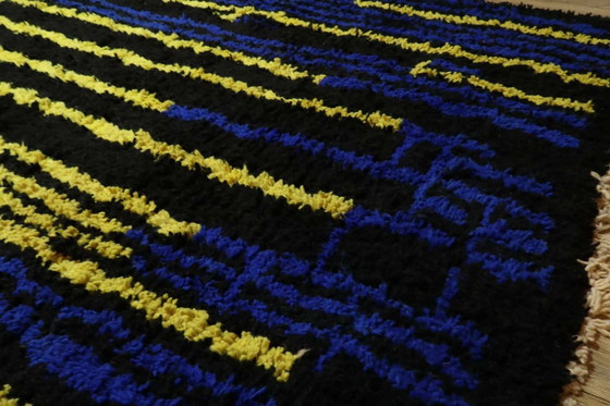 Image 1 of Berber carpet wool rug floor rug new 220 x 290 cm color rug carpet Berber runner large interior unique high pile original