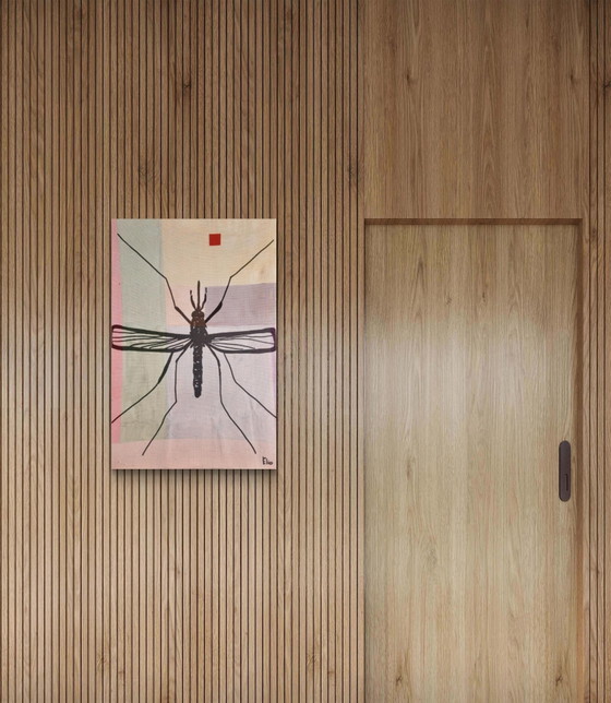 Human Fly (2/6 Multicolor Series) – Elio, Paintings & Drawings, Canvas, Metal (photo 9 of 12)