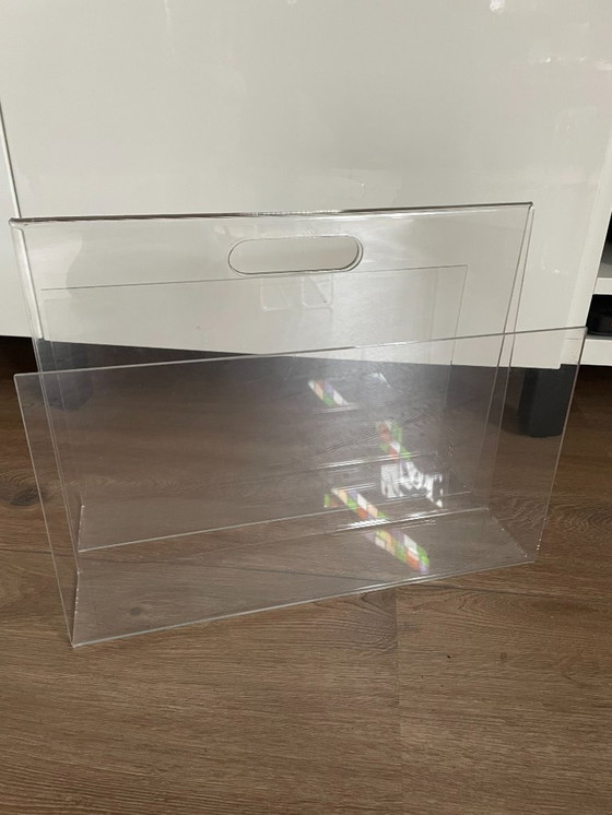 Image 1 of Portariviste/giornali vintage in plexiglass