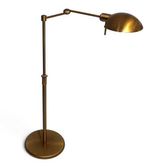 Holtkötter 6352/1-3 Lampada da tavolo e da lettura – Color ottone, Dimmerabile e regolabile in altezza, 1960 (photo 2 of 18)