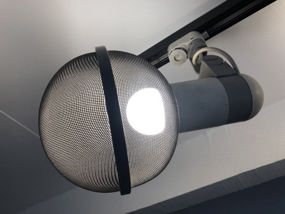 Image 1 of Vintage Ceiling Rail Fixture - Micro Pin Spots - Roger Tallon - Erco - 1975