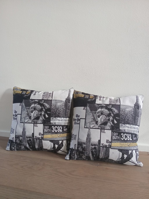 New York Dekokissen – kussentjes, Textile